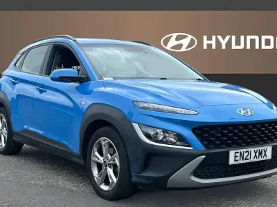 Used Hyundai Kona SE 120 HP (88 kW) 2021 Blue SUV
