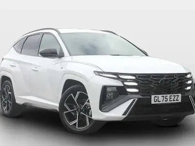 New Hyundai Tucson N Line 160 HP (117 kW) 2025 White SUV