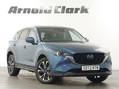Blue Used 2022 Mazda CX-5 Edition SUV | £23,498 (A bit pricey)