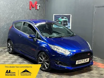 Used Ford Fiesta ST-Line 2017 Blue Hatchback