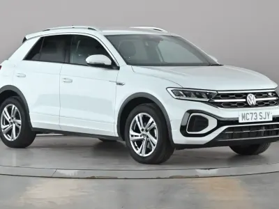 Usado VW T-Roc R-line 150 CV (110 kW) 2024 Blanco SUV