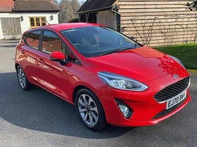 Used Ford Fiesta Trend 125 HP (91 kW) 2020 Red Hatchback