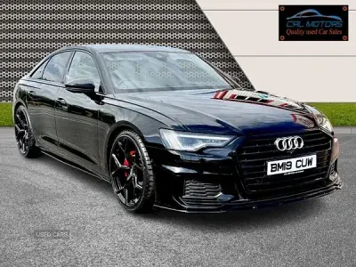 Used Audi A6 S-Line 204 HP (150 kW) 2019 Black Sedan