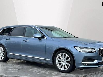 Used Volvo V90 Inscription 235 HP (172 kW) 2018 Blue Estate