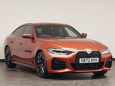 Orange Used 2022 BMW 420 Gran Coupé M Sport Coupe | £30,898 (Expensive)