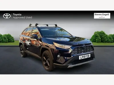 Käytetty Toyota RAV4 222 HP (163 kW) 2019 Sininen Katumaasturi