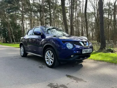 Used Nissan Juke Acenta Premium 117 HP (86 kW) 2015 Blue SUV
