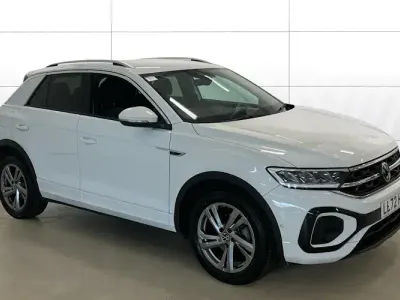 Used VW T-Roc R-line 150 HP (110 kW) 2022 White SUV