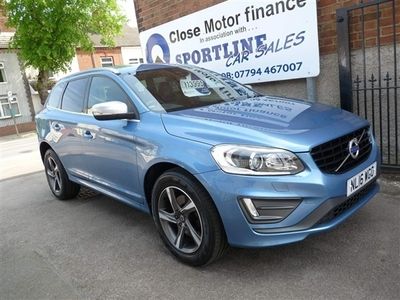 used Volvo XC60 (2016/16)D5 (220bhp) R DESIGN Lux Nav AWD 5d Geartronic