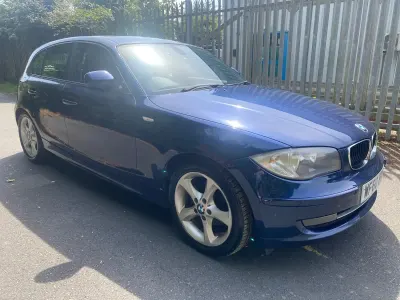 Used BMW 118 Sport Line 2010 Blue Hatchback