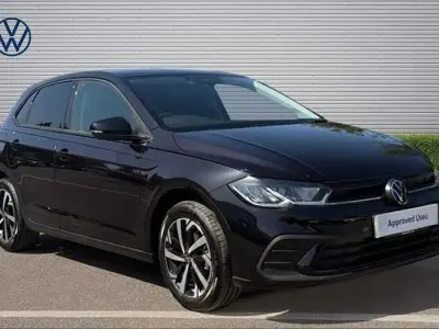 New VW Polo Match 95 HP (69 kW) 2025 Black Hatchback