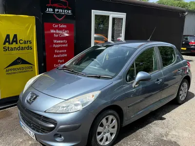 Used Peugeot 207 S 90 HP (66 kW) 2007 Grey Hatchback