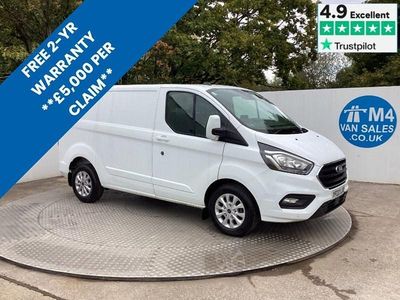 Frozen white (solid paint) Used 2022 Ford Transit Custom Limited | £18,495 (Good price)