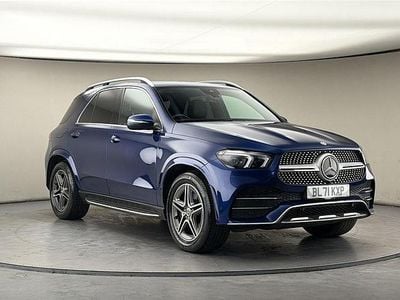 Used Mercedes GLE350 AMG line 320 HP (235 kW) 2021 Brilliant blue SUV