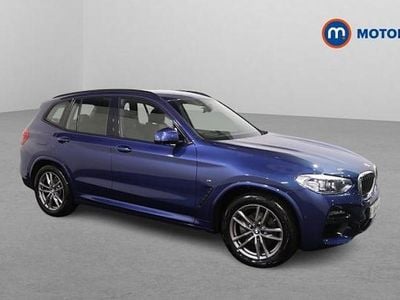 Used BMW X3 M Sport 184 HP (135 kW) 2021 Blue SUV