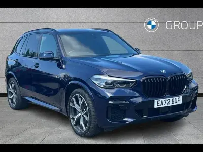 Used BMW X5 M Sport 394 HP (289 kW) 2022 Blue SUV