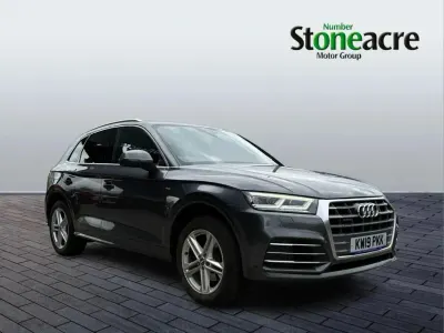 Begagnad Audi Q5 S-Line 187 HK (137 kW) 2019 Grå SUV