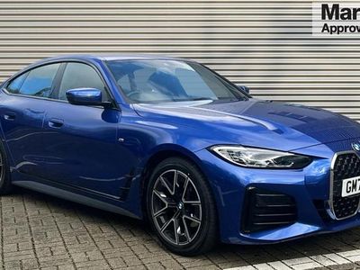Used BMW 420 M Sport 184 HP (135 kW) 2022 Blue Coupe
