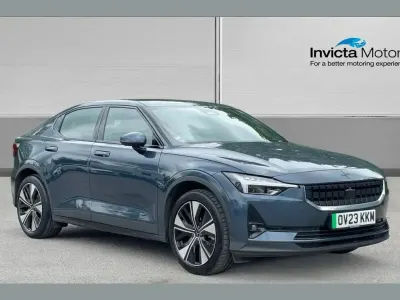 Begagnad Polestar 2 Standard Range Single Motor 167 kW (228 HK) 2023 Blå Halvkombi