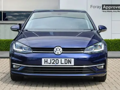 Used VW Golf VII Edition 115 HP (84 kW) 2020 Blue Hatchback