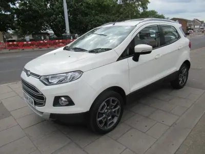 Used Ford Ecosport Titanium 125 HP (91 kW) 2014 White SUV