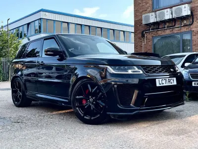Used Land Rover Range Rover Sport SVR 575 HP (422 kW) 2021 Black SUV