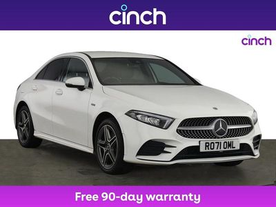 White Used 2021 Mercedes A250 AMG line Sedan | £17,799 (Fair price)