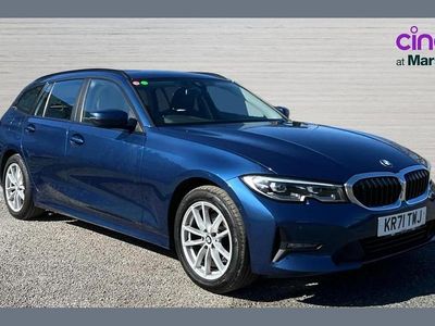 Used BMW 320e Comfort Edition 187 HP (137 kW) 2022 Blue Estate