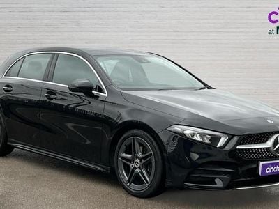 Used Mercedes A200 AMG line 163 HP (119 kW) 2018 Black
