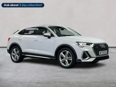 Used Audi Q3 Sportback S-Line 150 HP (110 kW) 2020 White SUV