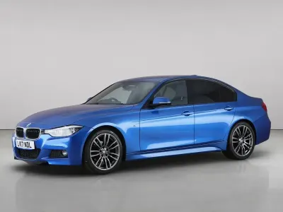 Used BMW 318 M Sport 2017 Blue Sedan