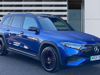 Blue Used 2025 Mercedes EQB250+ AMG line SUV | £40,665