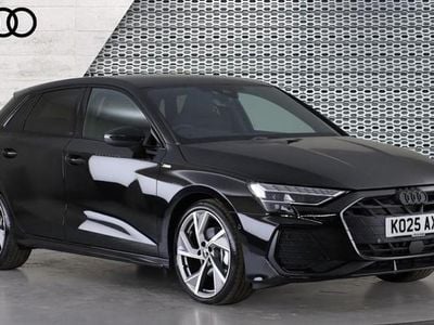 New Audi A3 Black Edition 150 HP (110 kW) 2025 Black Hatchback