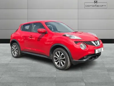 Used Nissan Juke Tekna 110 HP (80 kW) 2017 Red SUV