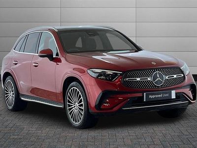 Begagnad Mercedes GLC300 AMG Line Premium Plus 258 HK (189 kW) 2023 Röd Kombi
