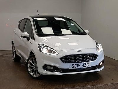 Used Ford Fiesta Vignale 125 HP (91 kW) 2019 White Hatchback
