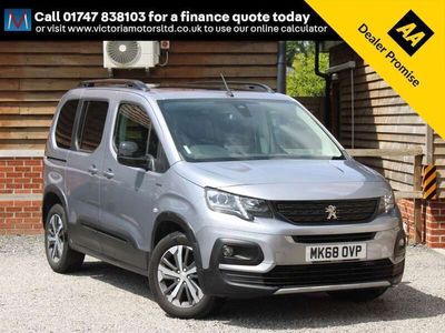 used Peugeot Rifter 1.5 BLUEHDI GT LINE [PAN ROOF] AUTO 5 Dr MPV