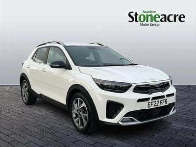 White Used 2022 Kia Stonic GT-Line SUV | £12,613 (Good price)