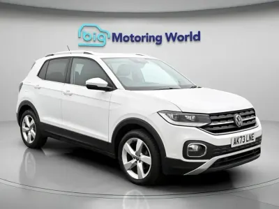 Used VW T-Cross SEL 110 HP (80 kW) 2023 White SUV