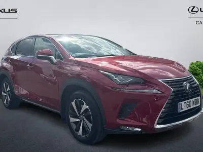 Used Lexus NX300h 197 HP (144 kW) 2021 Red SUV