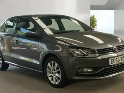Used VW Polo SE 90 HP (66 kW) 2015 Grey Hatchback