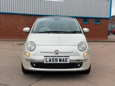 Used Fiat 500 Lounge 69 HP (50 kW) 2013 White Hatchback