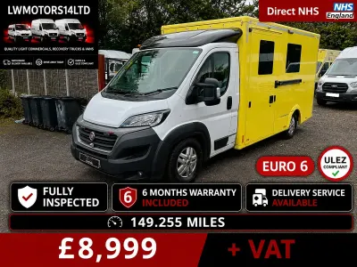 Used Fiat Ducato 2020 Yellow Van