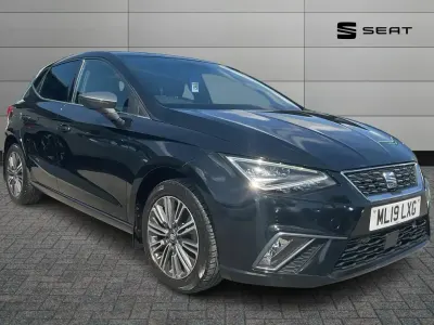Used Seat Ibiza XCELLENCE 113 HP (83 kW) 2019 Black Hatchback
