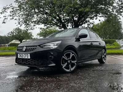 Used Vauxhall Corsa Edition 75 HP (55 kW) 2021 Black Hatchback