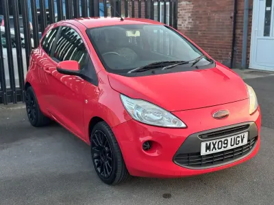Used Ford Ka Style 69 HP (50 kW) 2009 Red Hatchback