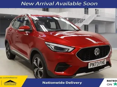 Used MG ZS Excite 106 HP (77 kW) 2023 Red Sedan
