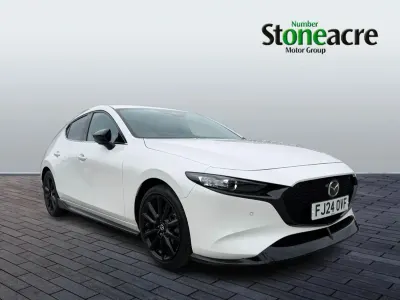 Usado Mazda 3 Homura-Line 120 CV (88 kW) 2024 Blanco Utilitario