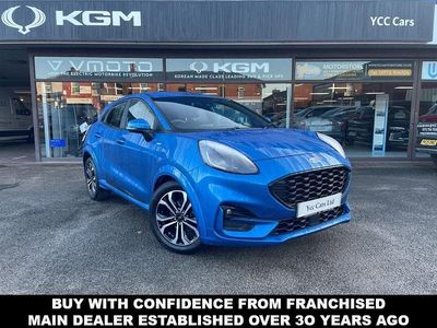 Blue Used 2022 Ford Puma ST-Line Hatchback | £13,795 (Good price)