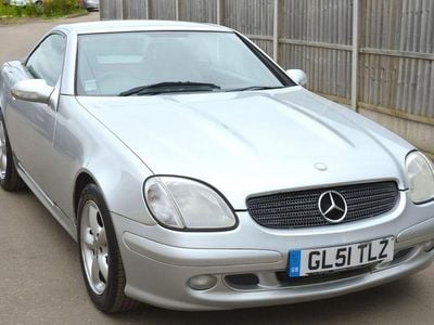 Used Mercedes SLK320 2001 Silver Cabriolet